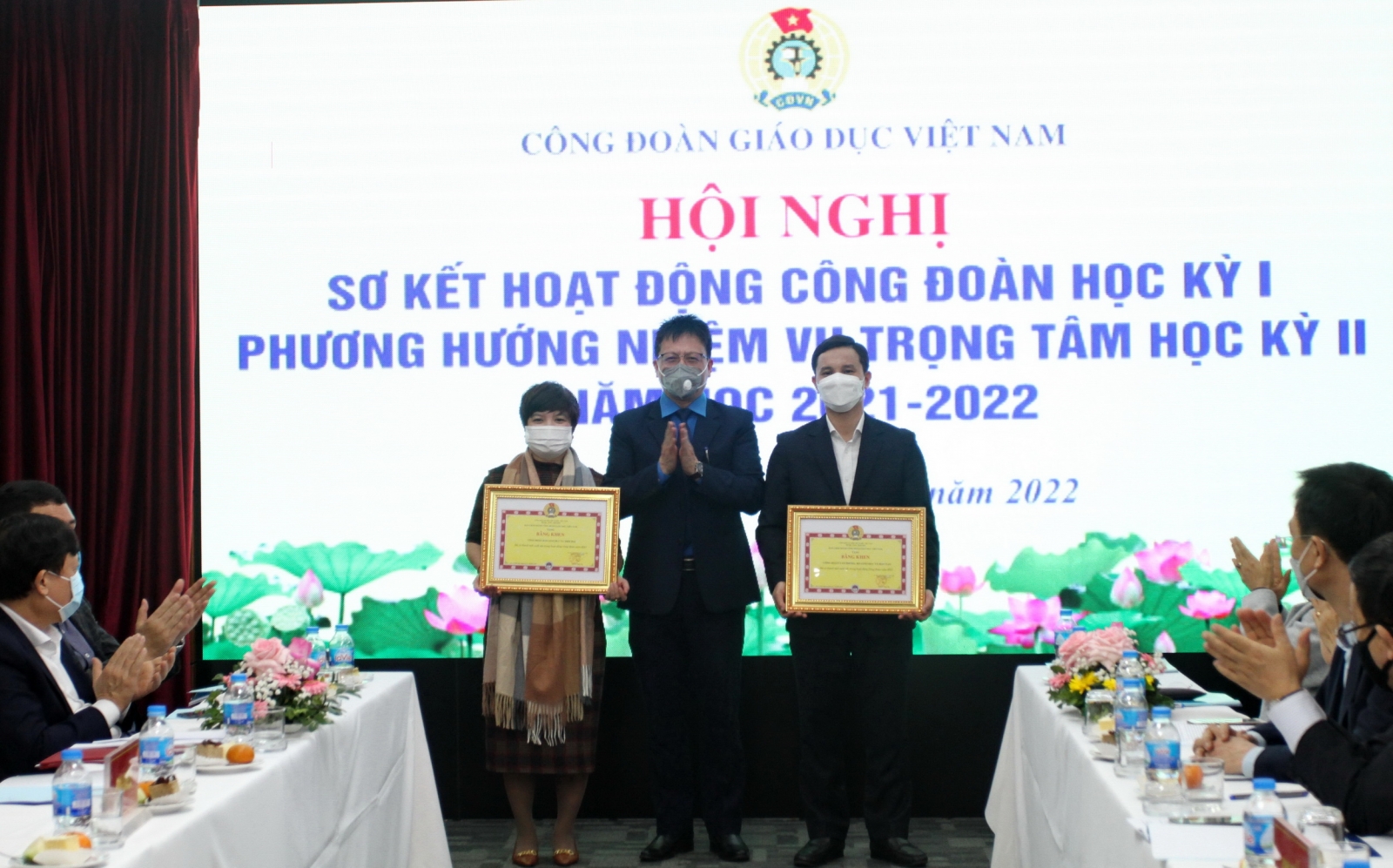 Công đoàn Giáo dục Việt Nam tổ chức Hội nghị Sơ kết học kỳ I năm học 2022-2022, triển khai nhiệm vụ học kỳ II năm học 2021 - 2022